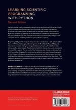 Learning Scientific Programming with Python