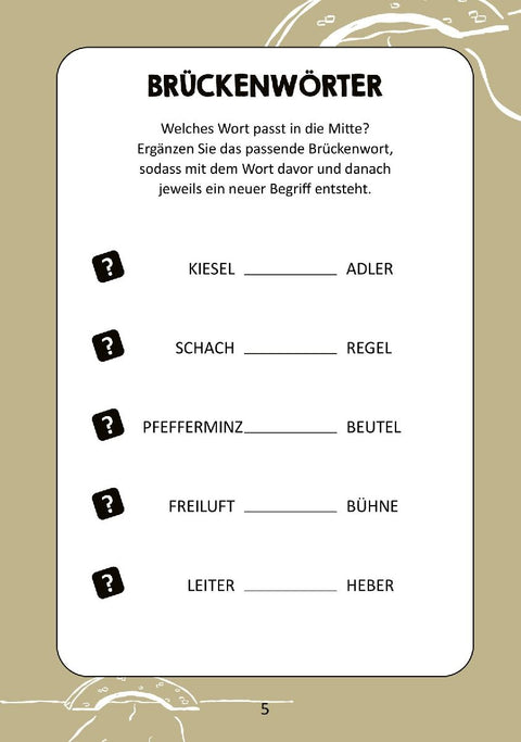 Gedächtnistraining für Senioren - Das Gedächtnistraining-Buch für zwischendurch