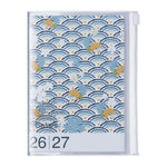 MARK'S 2026/27 Diary A6 Pattern // Wave Green