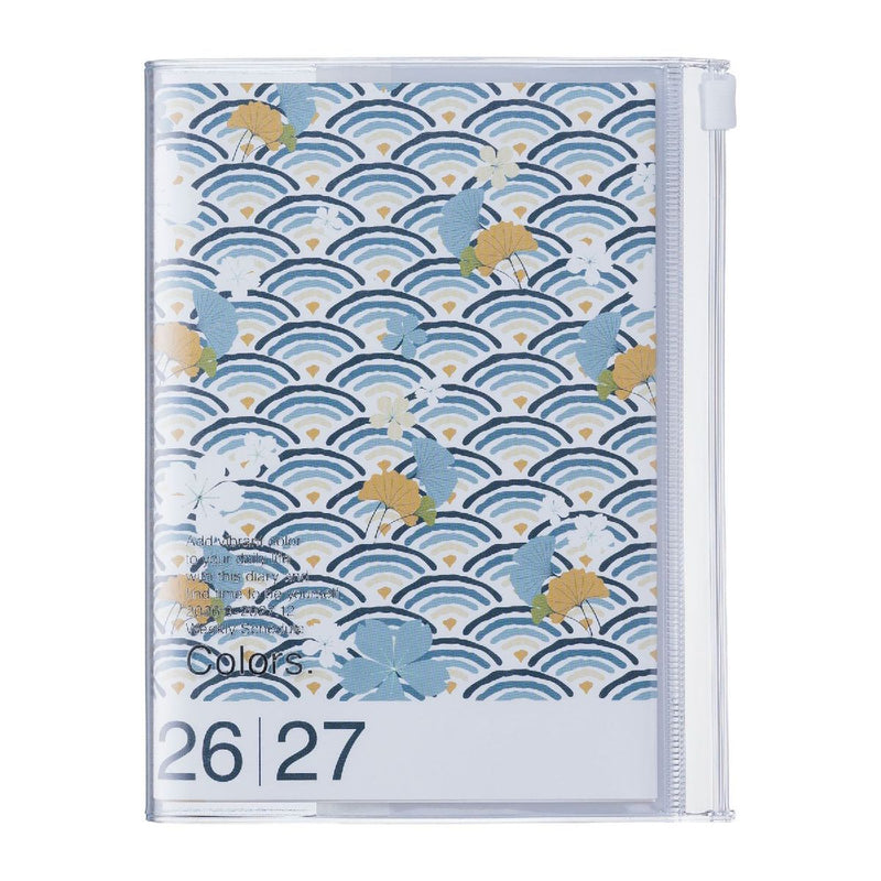 MARK'S 2026/27 Diary A6 Pattern // Wave Green