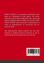 Might Is Right by Ragnar Redbeard