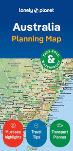 Lonely Planet Australia Planning Map