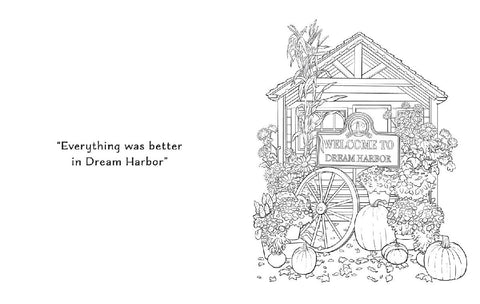 The Pumpkin Spice Café Coloring Book