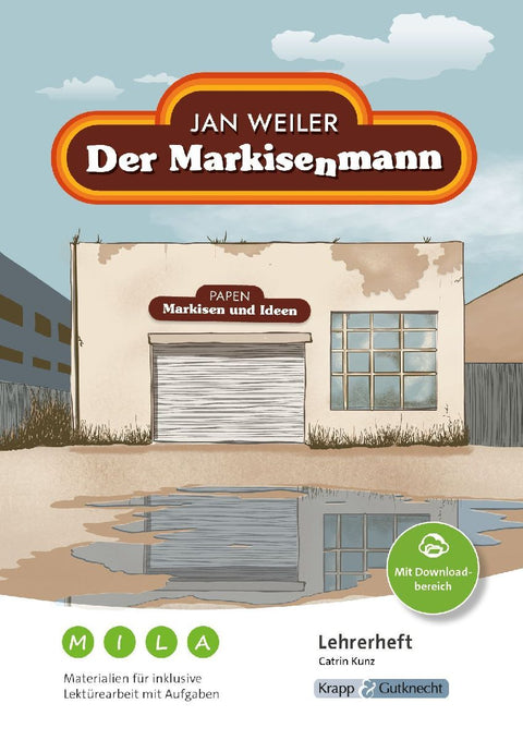 Der Markisenmann - Jan Weiler - Materialien für inklusive Lektürearbeit mit Aufgaben