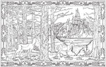 Harry Potter: Magisches Malbuch