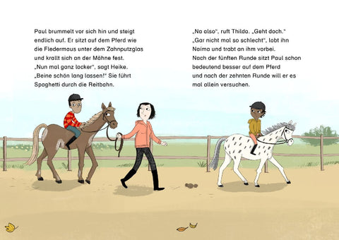 Zu zweit unter Mädchen