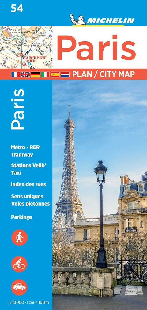 Paris - Michelin City Plan 54
