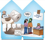 Trötsch Das Klohäuschenbuch Toilettenpapier Klopapier (Innenansicht)