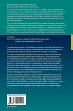 Indigenous Peoples in the World Bank Group's Practice (Rückseite)