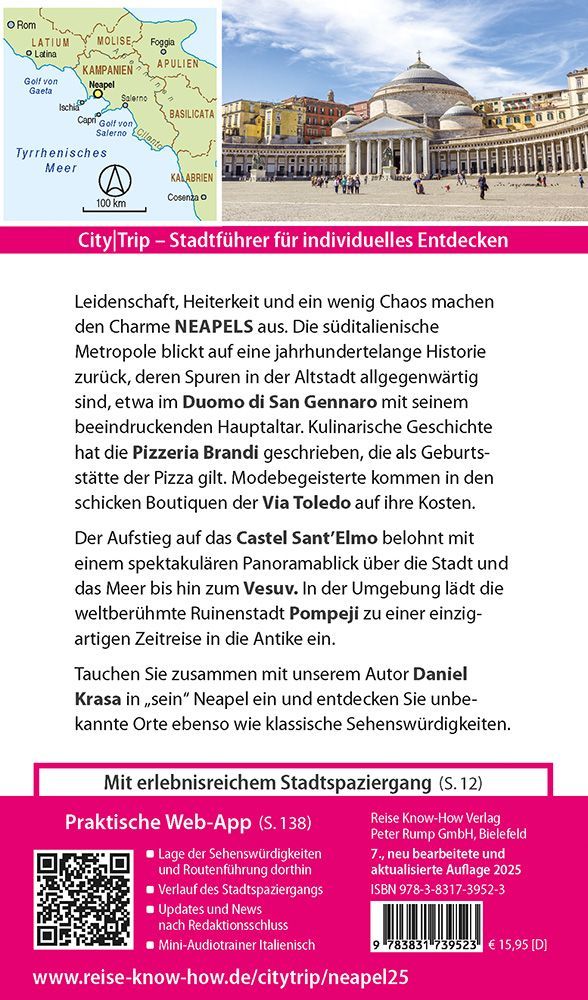 Reise Know-How CityTrip Neapel (Rückseite)