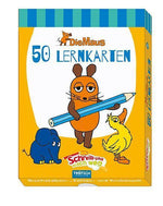 Trötsch Die Maus Lernkarten Schreib und wisch weg mit Stift