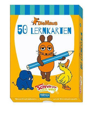 Trötsch Die Maus Lernkarten Schreib und wisch weg mit Stift