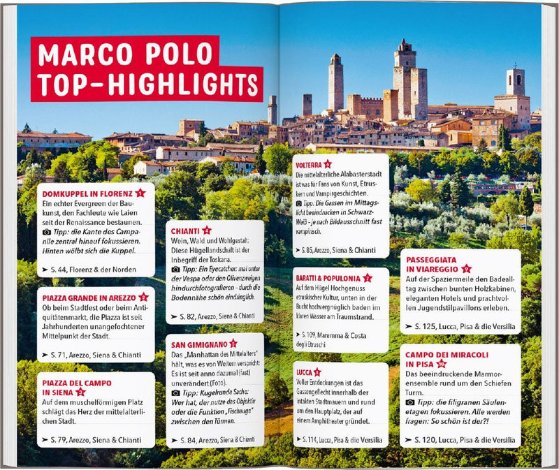 MARCO POLO Reiseführer Toskana (Innenansicht)