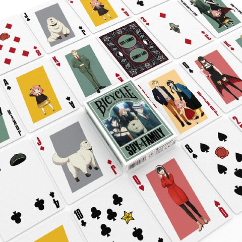 Bicycle® Spy Family (Designer Spielkarten, Poker, Skat...)