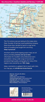 Reise Know-How Landkarte Südschweden, Südnorwegen 1:875.000 (Rückseite)