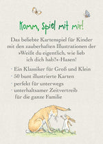 Weißt du eigentlich, wie gern ich mit dir Mau-Mau spiele?