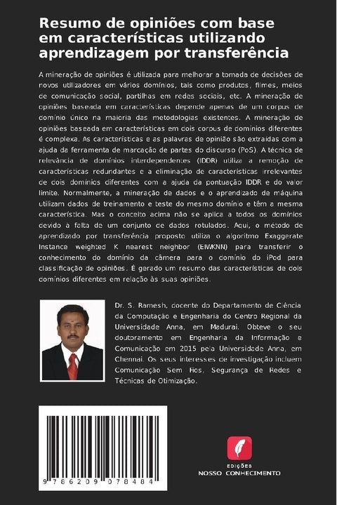 Resumo de opiniões com base em características utilizando aprendizagem por transferência