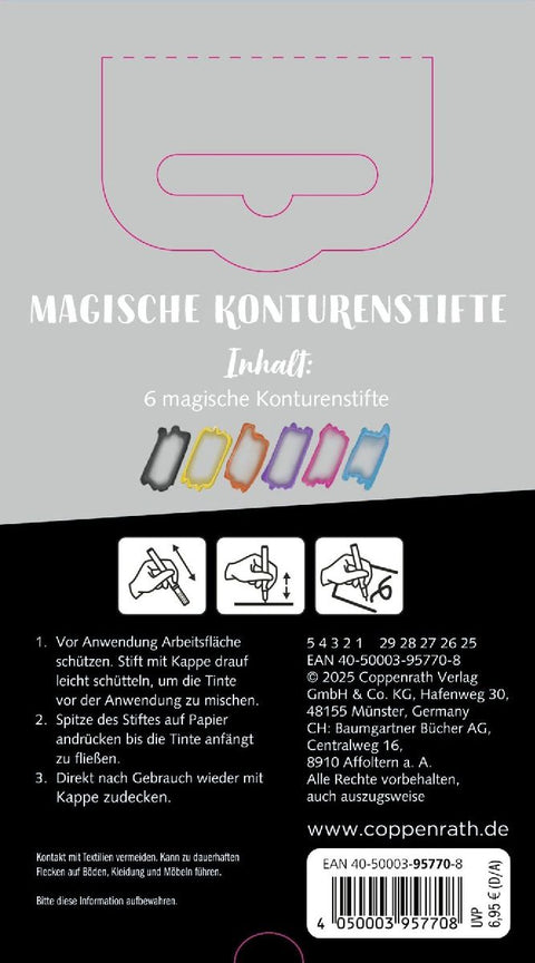 Magische Konturenstifte
