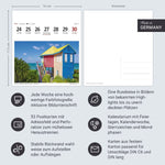 Traumziele Sehnsuchtskalender 2027 - Wochenkalender mit 53 Postkarten
