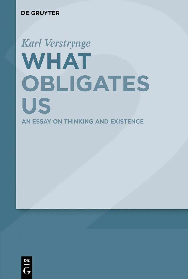 An Essay on Thinking and Existence