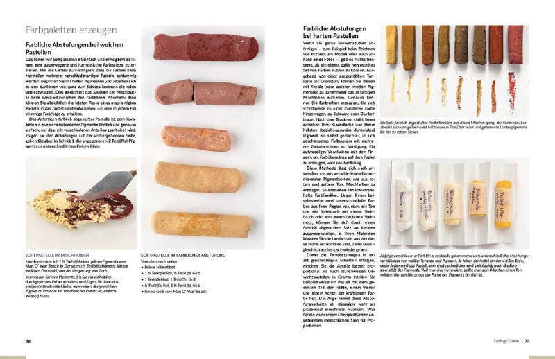 wild und bunt - selbst gemachte Zeichenmaterialien aus der Natur (Innenansicht)