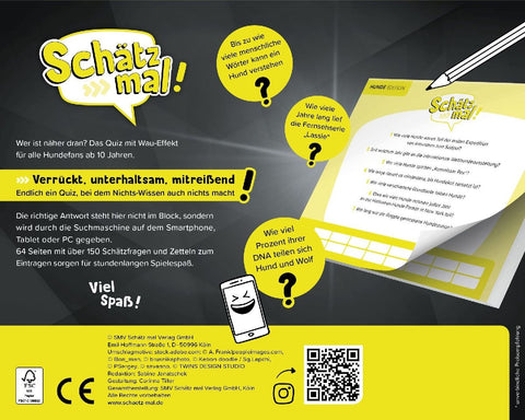 Schätz mal! Hunde Edition