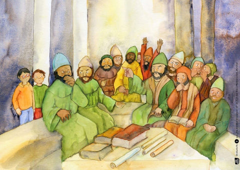 Wie die Bibel entstanden ist. Kamishibai Bildkartenset