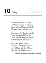 Literaturkalender 2027. Tageskalender