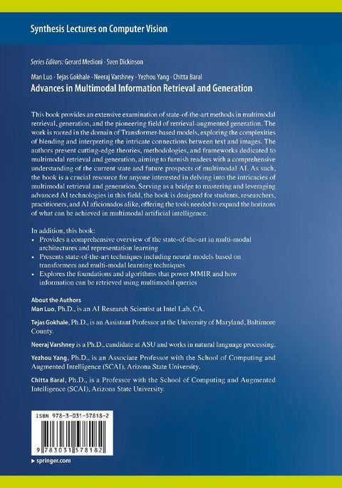 Advances in Multimodal Information Retrieval and Generation