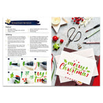 I Love Christmas Lettering - Das Adventskalenderbuch für Lettering Lovers (Innenansicht)