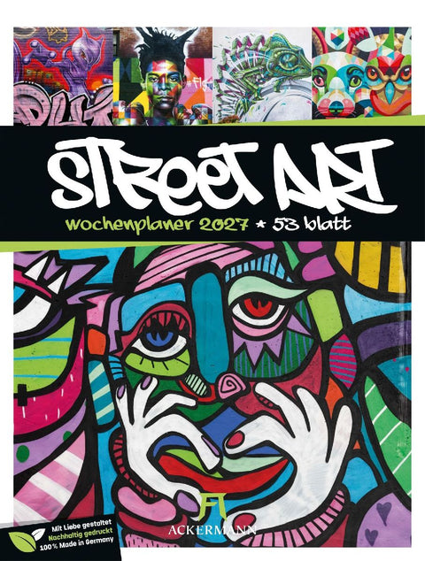 Street Art Wochenplaner Kalender 2027