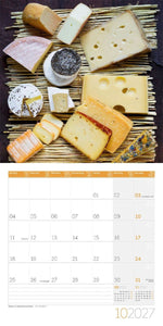 Food Kalender 2027 - 30x30 - Art12 (Innenansicht)