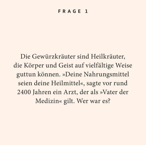 Gewürze-Quiz