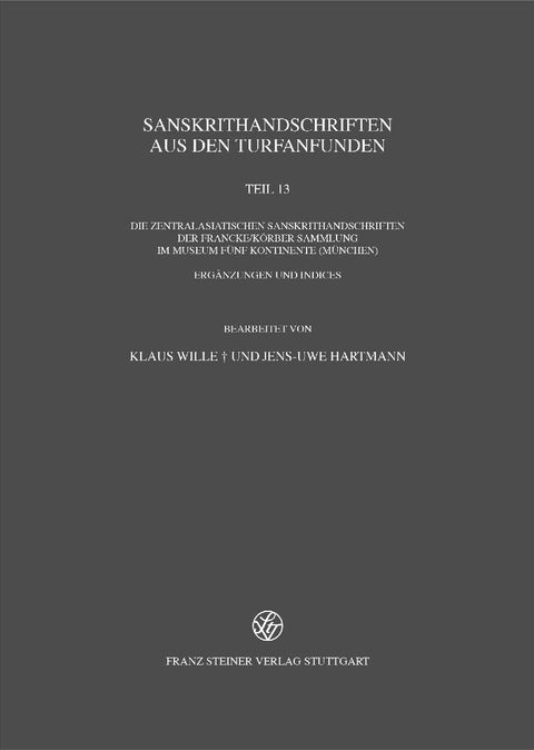Sanskrithandschriften aus den Turfanfunden
