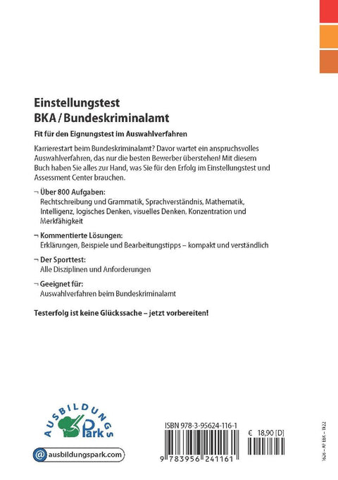 Einstellungstest BKA / Bundeskriminalamt