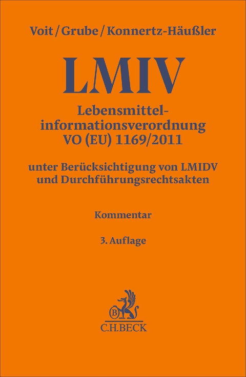 Lebensmittelinformationsverordnung. LMIV