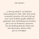 Kiel-Quiz (Innenansicht)