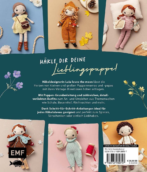 Lulu loves the moon  - Amigurumi-Lieblingspuppen häkeln mit @lululovesthemoon