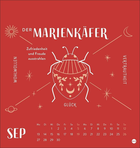 Krafttiere Postkartenkalender 2027