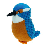 TRÖTSCH - Unsere Vogelwelt Plüsch Eisvogel 12 cm mit Karabiner