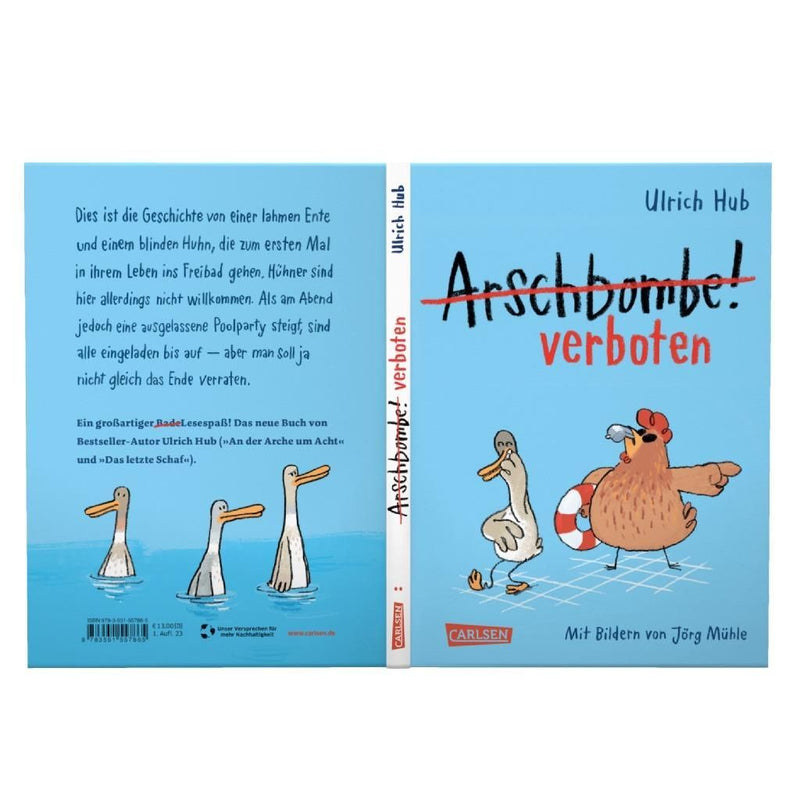 Arschbombe verboten (Innenansicht)
