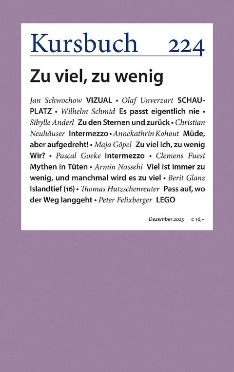 Kursbuch 224