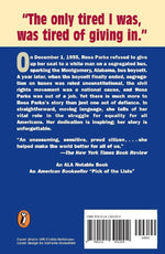 Rosa Parks: My Story (Rückseite)