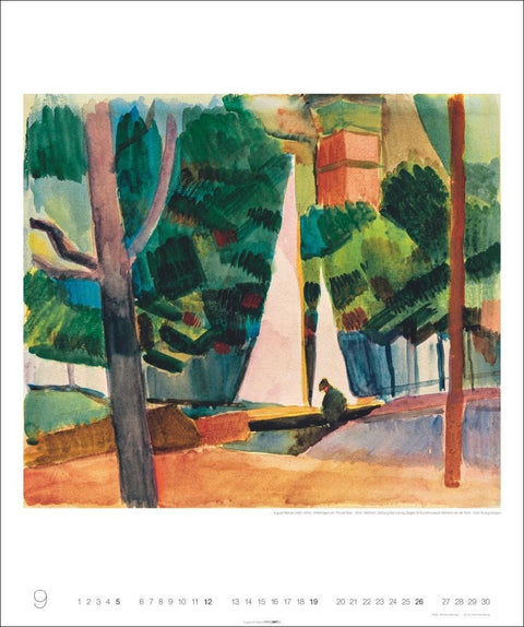 August Macke Edition Kalender 2027