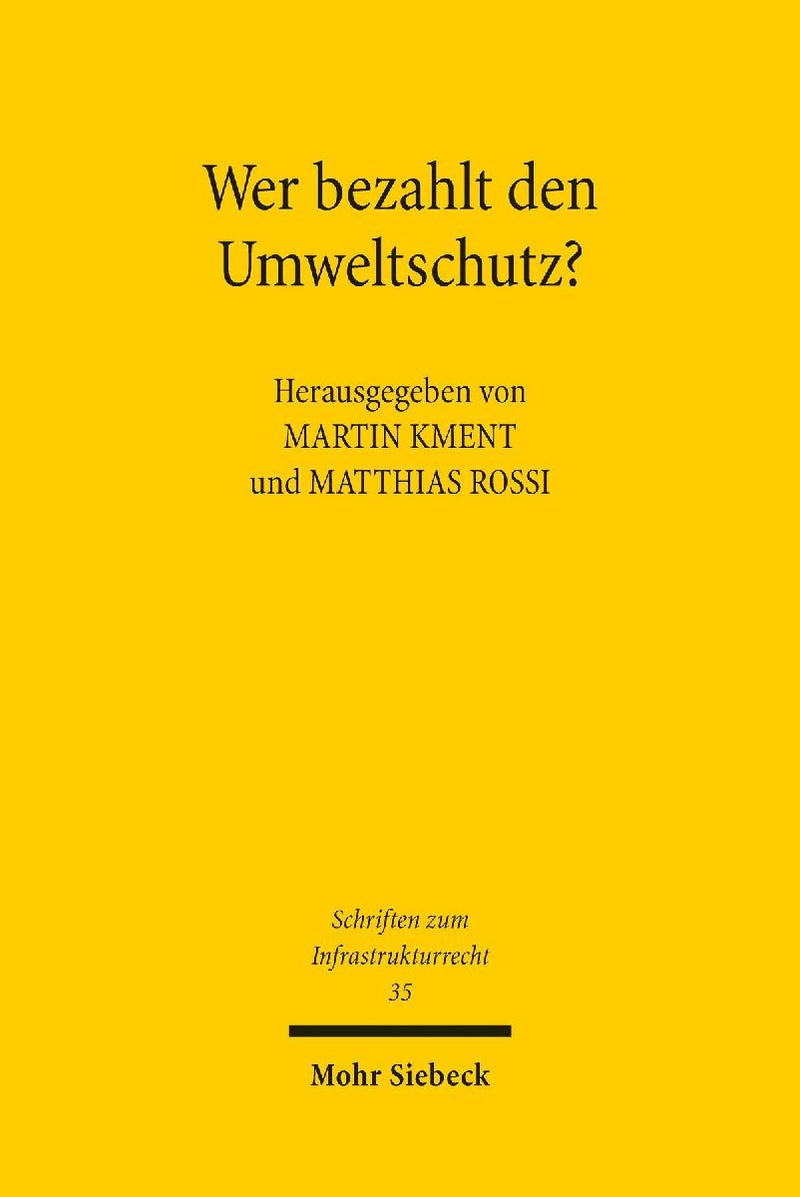 Wer bezahlt den Umweltschutz?