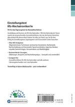 Einstellungstest Kfz-Mechatroniker (Rückseite)