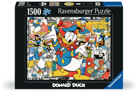 Erwachsenenpuzzle 1500 Teile - Disney Classics: Donald Duck