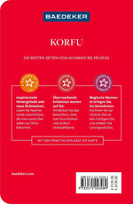 Baedeker Reiseführer Korfu (Rückseite)