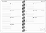 Organizer & Notes A5 26/27  Schwarz