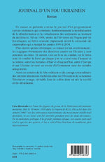 Journal d'un fou ukrainien (Rückseite)